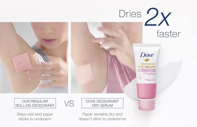 Dove Deodorant Dry Serum – Underarm Brightening Serum